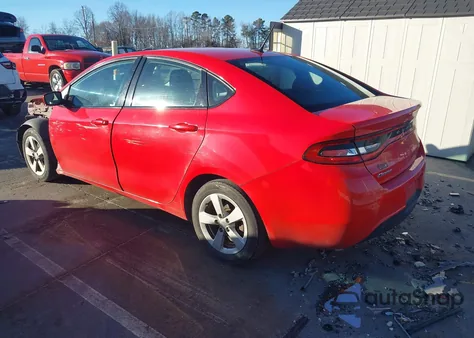 2016 Dodge Dart Sxt из США, поврежденный, VIN 1C3CDFBB6GD720641